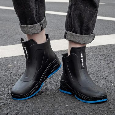 Гумові чоботи для чоловіків та жінок, водне взуття, пари, відповідні верхи, гумове взуття, повсякденне, модне, для активного відпочинку, роботи, риболовлі, миття автомобіля, кухні, не бахіли, гумові чоботи, зимові чоботи, модне взуття