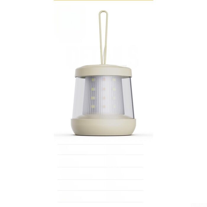 Акумуляторний кемпінговий ліхтар із 10-метровою світлодіодною гірляндою, теплий білий колір RGB, швидка зарядка через USB-C та функція зовнішнього акумулятора, портативна силіконова ручка та гачок (кольорові).