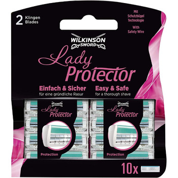 Леза бритви Wilkinson Sword Lady Protector, для жіночих бритв 100 шт. (10 x 10 шт. )