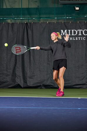 Тенісна ракетка Wilson Tour Slam Adult 27" 312 г L2 (4¼") сіро-зелена V-Matrix XL голова 110" для початківців та рекреаційних гравців офіційний Wilson USA оригінал 2025