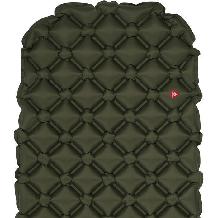 Килимок надувний Highlander Nap-Pak Inflatable Sleeping Mat PrimaLoft 5 cm Olive (AIR072-OG)