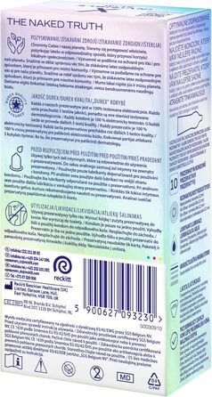 Презервативи Durex Invisible ультратонкі Close Fit, 10 шт