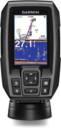 Датчик Garmin Chirp-fishfinder Striker 4, з двопроменем і GPS, чорний, OneSize, 0753759147020