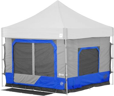Намет EZ UP Camping Cube 6.4, колір Royal Blue, для кемпінгу