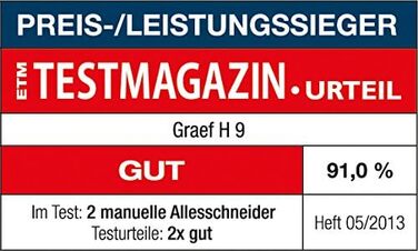 Нарізка для їжі Graef Manuelle H 93 H93EU червоний