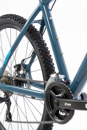 Велосипед Head Unisex - Гірський велосипед для дорослих Troy 1.0 46 матово-синій