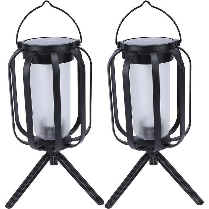 Сонячні ліхтарі KKPLZZ 2, 3 колірні температури, 2 режими освітлення, IPX4, зі штативом та гачком для підвішування, для саду, двору, тераси, ганку