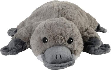 Плюшева іграшка Warmies Міні-качкодзьоб з нагрівом та знімним наповнювачем з проса та лаванди, 20 см, 280 г (ексклюзивний дизайн Warmies для Greenlife Value), різнокольорова, (1 упаковка)