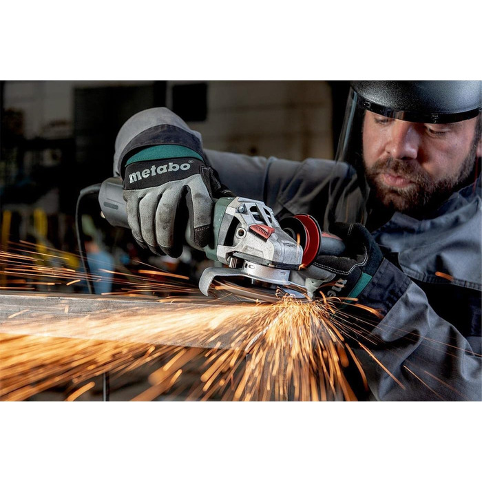 Кутова шліфувальна машина Metabo W 13-125 Quick (603627000) Картонна коробка, 1350 Вт, діаметр диска 125 мм, швидкість холостого х
