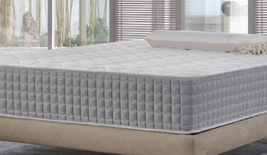 Матрац Mentor Memory Med H4 для одного ліжка 80 x 190 Ортопедичний Med H30 Maxi Gel Медичний знімний чохол - 11 зон 80 x 190 см