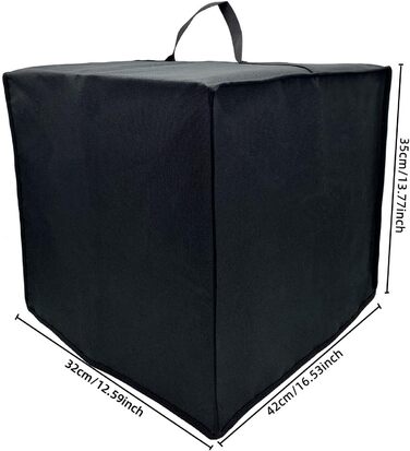 Термостійкий, водонепроникний, пилонепроникний захисний чохол із нейлонової тканини для Philips Airfryer 5000 Series XXL, 7,2-літрова фритюрниця 16-в-1/двозонна фритюрниця Ninja Foodi MAX AF400EU, 9,5 л