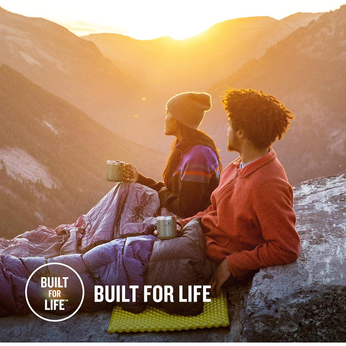 Термокружка Stanley Classic Legendary Camp Mug 354 мл - двостінна вакуумна ізольована кавоварка з собою - без вмісту бісфенолу - м