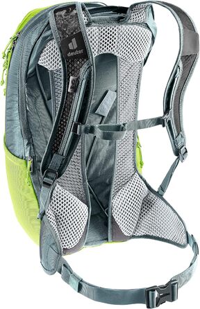 Велосипедний рюкзак Deuter Race Air 14+3, mineral-grove, 17 л, з системою Aircomfort