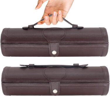 Набір для чищення взуття та набір із 12 предметів - набір для чищення шкіряного взуття з коричневим чорним воском, щітки для полірування взуття - компактний набір для чищення взуття