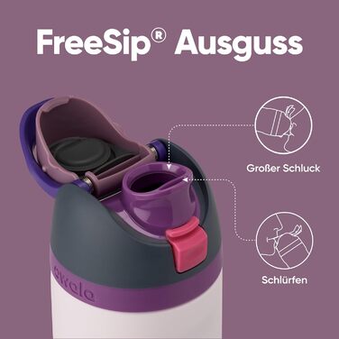 Ізольована пляшка для води Owala FreeSip з нержавіючої сталі, 710 мл, Dreamy Field