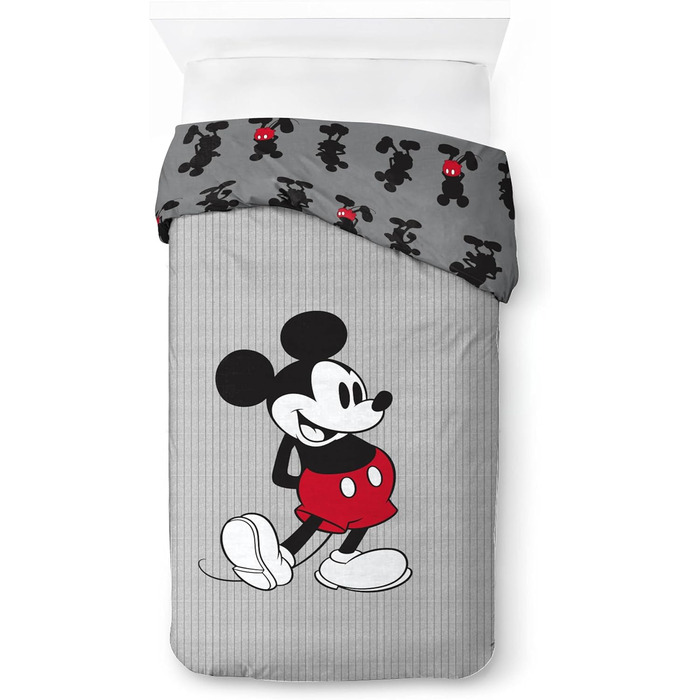 Смугастий - комплект підковдри на одну особу, включаючи наволочку 50 х 70 см, теплий бавовняний комплект постільної білизни