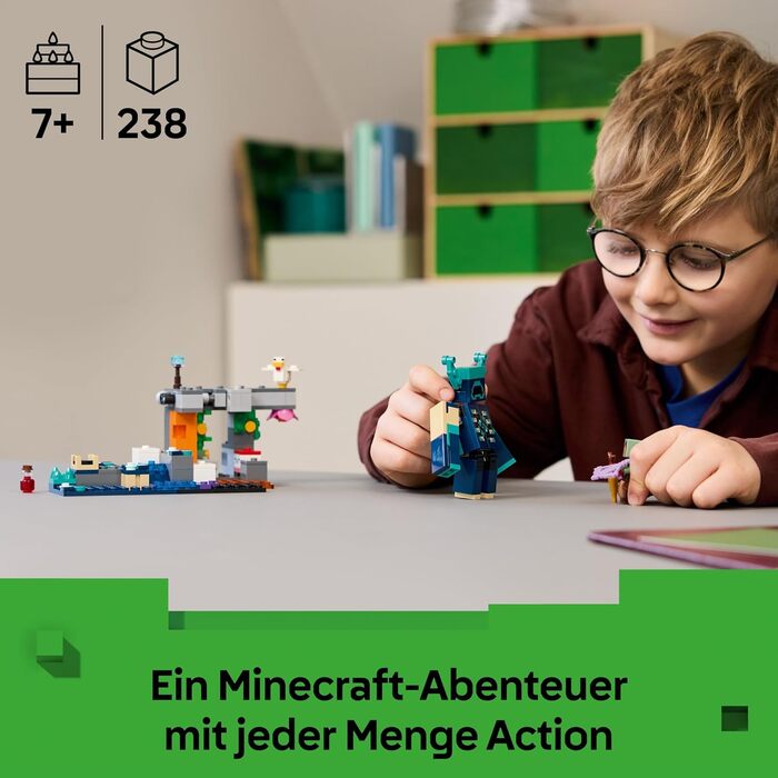 Конструктор LEGO Minecraft 21274, Зустріч з Варденом, 238 деталей