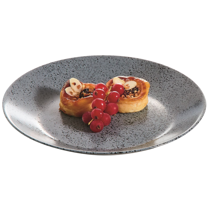 Тарілка десертна Luminarc Slate Black, 18 см (6788146)