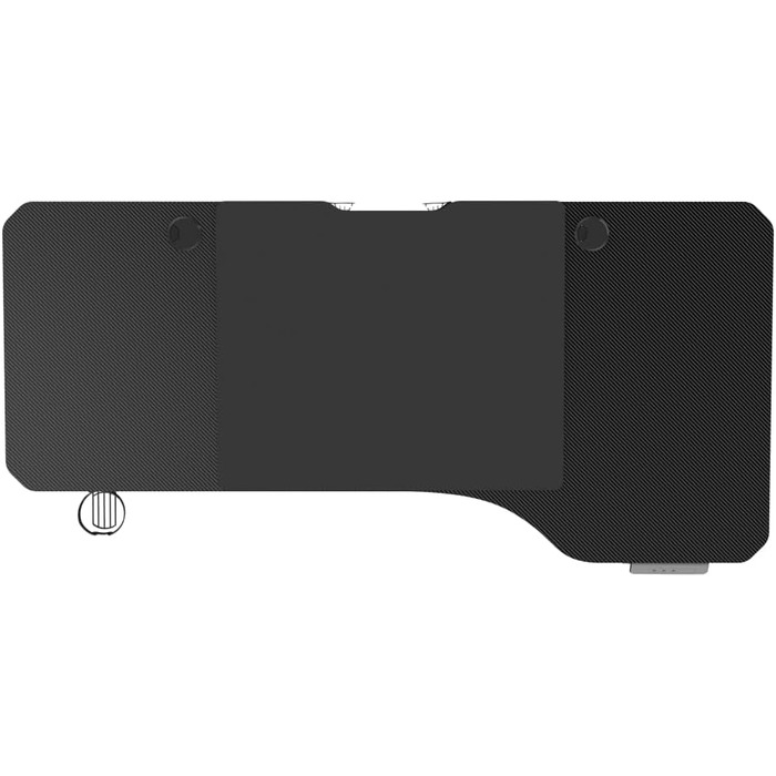 Ігровий стіл - Електрично регульоване по висоті сидіння-підставка - 160 x 75 см