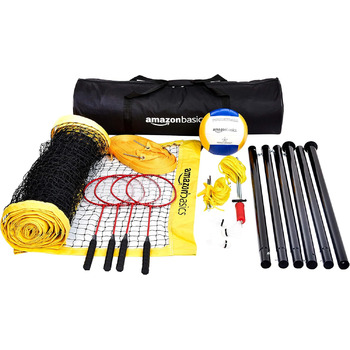Storeo Basics Volleyball Badminton Combo Set – повний набір для волейболу та бадмінтону на вулиці