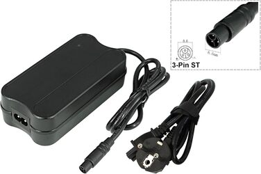 Зарядний пристрій PowerSmart 36V 2A для літій-іонних акумуляторів 36V з 3-контактним роз&39ємом ST постійного струму