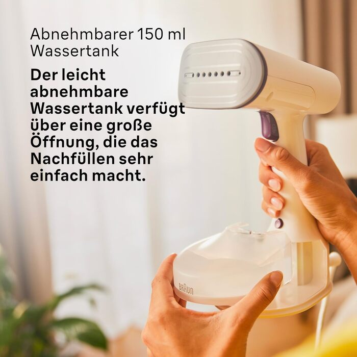 Паровий випрямляч Braun QuickStyle 5 GS5011PU, технологія Dual FreeGlide 3D, технологія FastSteam, відпарювач, пара 22 г / хв, рез