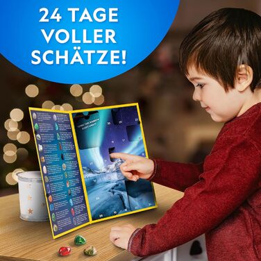 Адвент-календар NATIONAL GEOGRAPHIC 2024, самоцвіти та ювелірні вироби