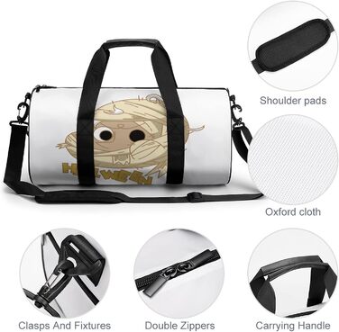 Яскраво-жовта дорожня сумка-мішок з мультяшним малюнком, спортивна сумка для мами та тата, унісекс