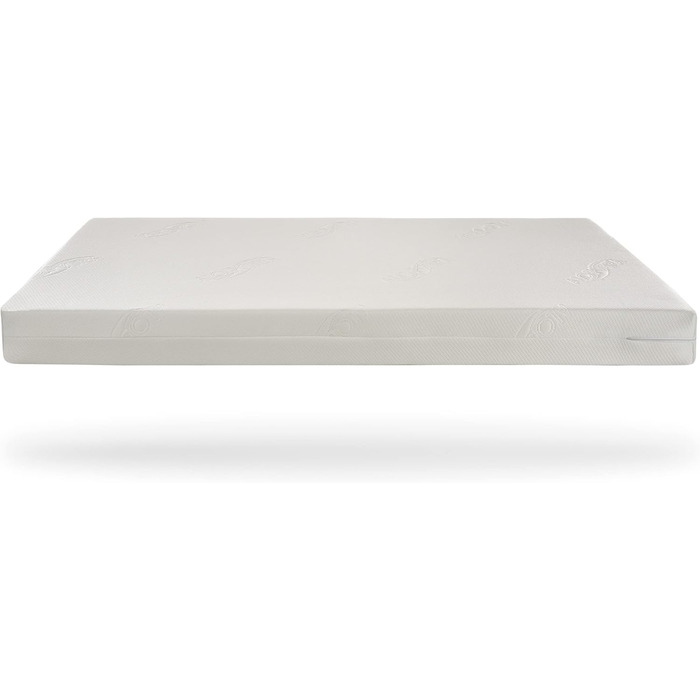 Дитяче ліжечко/спальне місце Love For Sleep 120x60 см з поролоновим матрацом Aloe Vera White-Pine Francis Дитяче ліжко Baby Bed Wood - Дитяче ліжко Дитяче ліжко, Розкладне ліжечко Дитяче ліжко White-Pine з матрацом