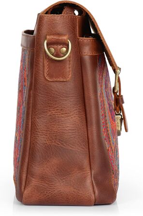 Сумка для ноутбука Londo Zion messenger bag - вищого ґатунку шкіра для стильних технічних професіоналів 13 дюймів коричнева