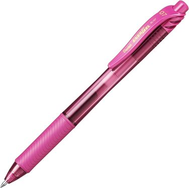 Ручка Pentel Energel X BL107 Gel Rollerball, висувна, наконечник 0,7 мм, пакет молюсків (12 шт. , незамінна) Essential 12 шт.