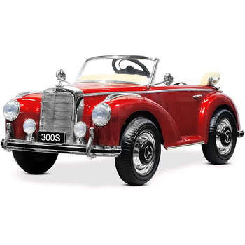 Дитячий автомобіль дитячий електромобіль класичний автомобіль 2х35Вт двигун MP3 (червоний металік), 300S