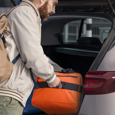 Чоловіча спортивна сумка MIER, водостійка дорожня сумка, великий міцний трансформований спортивний рюкзак з ремінцями для рюкзака та відділенням для взуття для спортзалу, спорту, подорожей, сумка для речей, 60 л/90 л помаранчевого кольору 60 л