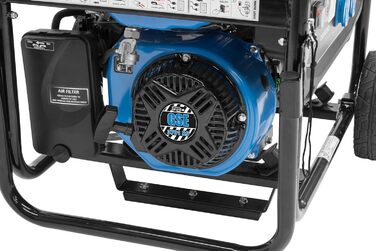 Генератор Gde GSE 3701 RS (4-тактний двигун, бензиновий, 4/5,5 (кВт/к.с.), 2 розетки 230 В, макс. 2800 Вт, час роботи до 16 год, бак 15 л, автоматичний регулятор напруги (ARV), захист від перевантаження, шасі, TV/GS, тестування ДОБРЕ - ДУЖЕ ДОБРЕ)