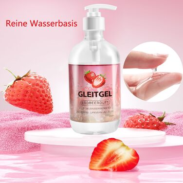 Інтимний лубрикант Paakee Полуниця, 500 мл