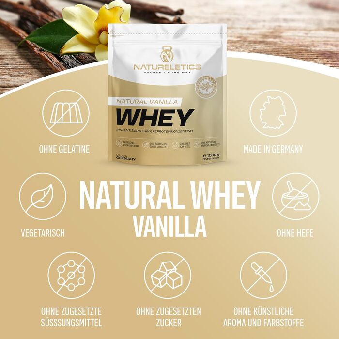 Сироватковий протеїн Bulk Whey Protein, натуральний, 1 кг