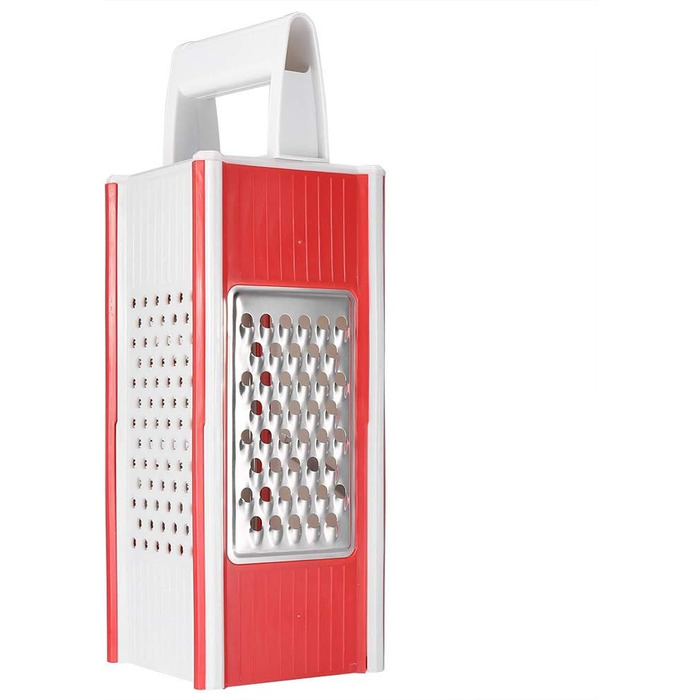 Кухонна терка HOLABONITA, Терка для кухонної коробки Терка для овочів Багатофункціональна терка ABS Лезо з нержавіючої сталі для побутових кухонь Кухонна терка Подрібнювачі