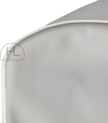 Захисний чохол HOMELAY високої якості, сумісний з Monsieur Cuisine Connect і Plus. Ручної. Матеріал Синтетична шкіра, брудовідштовхувальна, антибактеріальна. Кольорова обкладинка (сіра)