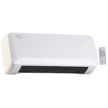 Настінний вентилятор-обігрівач Sichler Household Appliances компактний настінний вентилятор-обігрівач з цифровим термостатом, таймером, 2000 Вт (обігрівач, настінний обігрівач, охолодження)