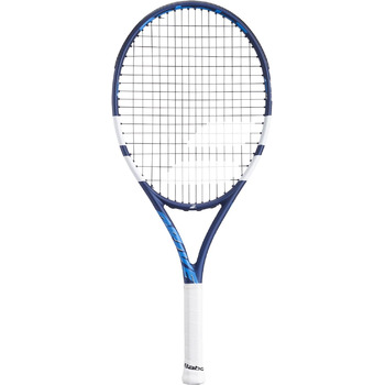 Тенісна ракетка Babolat Drive Junior, синьо-червона, графітова та алюмінієва рама, легка 230 г, ідеально підходить для юних гравців віком 9-11 років
