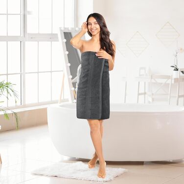 Набір рушників з 4-х рушників преміум-класу 100 бавовняні рушники кільцевого прядіння 69 х 137 см, дуже поглинаючі, м'які на дотик