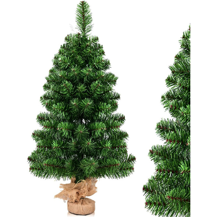 Штучна ялинка 90 см зелена KOMFOTTEU