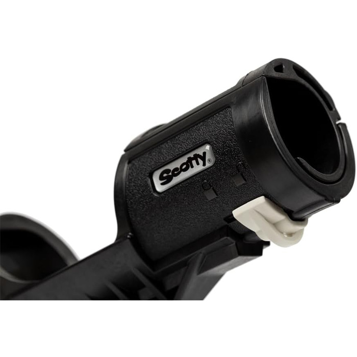 Тримач для вудки Scotty Orca з боковим кріпленням на палубу 241L, чорний
