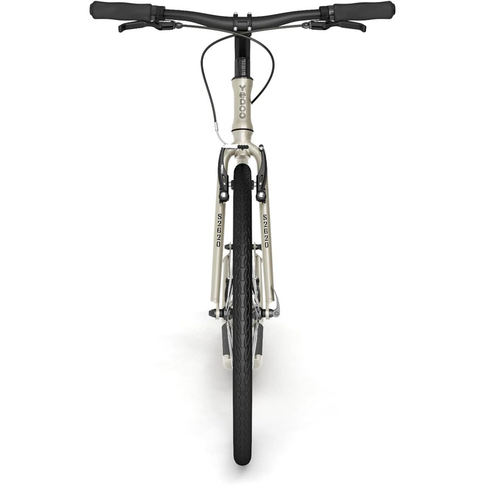 Самокат Yedoo S2620 - до 130 кг, самокат з пневматичними шинами 26/20 - самокат для дорослих, самокат для собак silvergold