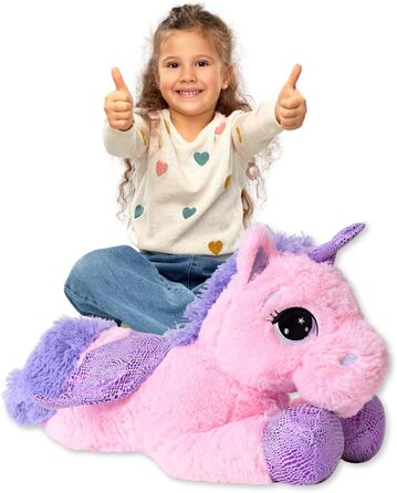 М'яка іграшка TE-Trend Unicorn, єдиноріг 45 см