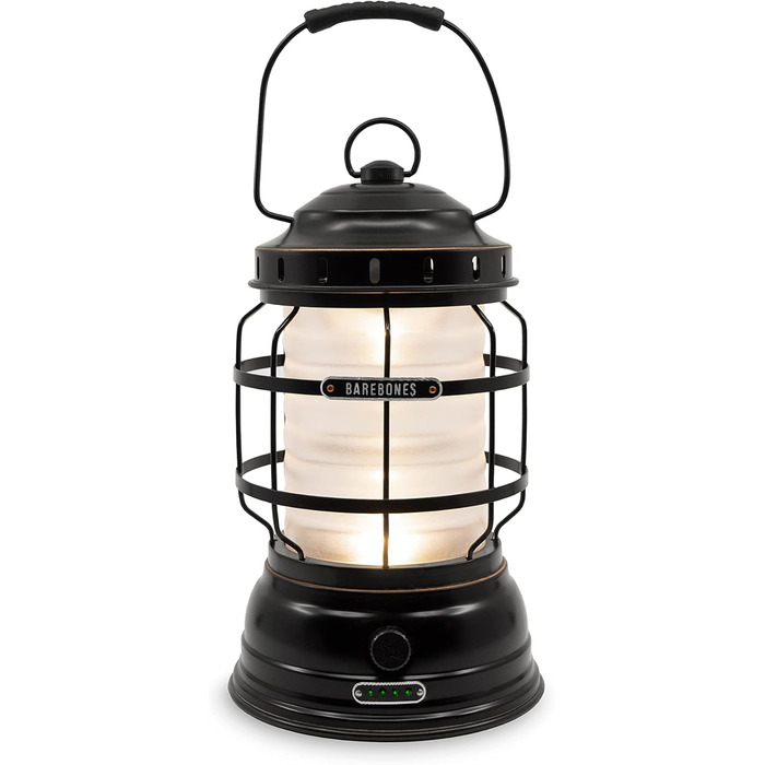 ЛІСОВИЙ ЛІХТАР Barebones Акумуляторний вінтажний світлодіодний ліхтар із регульованою яскравістю Ліхтар на батарейках для пригод на свіжому повітрі, садових вечірок та надзвичайних ситуацій (антична бронза)