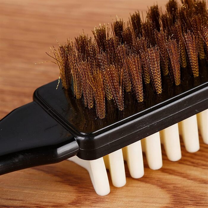 Щітка для взуття DELURA Brush, 2-стороння щітка для чищення, набір гумок, підходить для замшевого взуття з нубуку, щітки для чищення сталевих черевиків для взуття