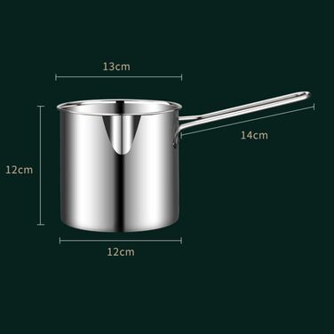 Каструля для картоплі фрі з нержавіючої сталі з кошиком для смаження, каструля для смаження Фритюрниця темпура з ситечком, сковорідки для курки для плит, кошик для картоплі фрі з нержавіючої сталі, кухонний інструмент для приготування їжі