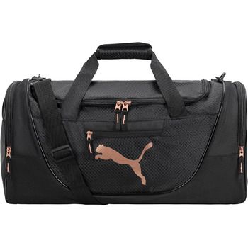 Жіноча сумка PUMA Evercat Duffle Bag для тренувань кандидатів один розмір чорний / червоне золото