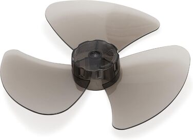 Коливальний подвійний 3-лопатевий вентилятор на п'єдесталі, цифровий, з пультом дистанційного керування, чорний 3-швидкісний чорни